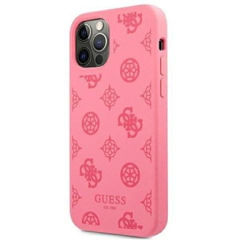 Etui na telefon iPhone 12 Pro Max Guess GUHCP12LLSPEFU fuksja