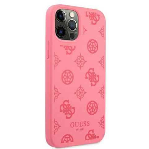 Etui na telefon iPhone 12 Pro Max Guess GUHCP12LLSPEFU fuksja