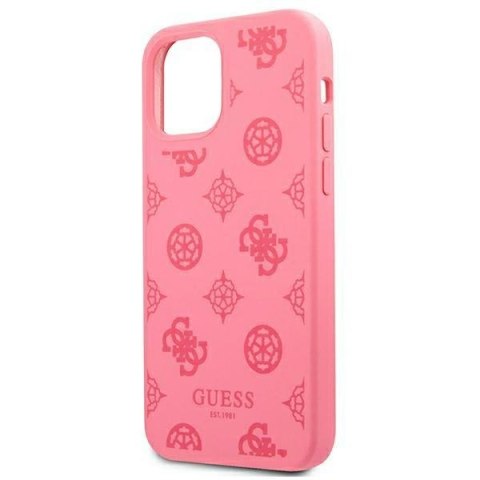 Etui na telefon iPhone 12 Pro Max Guess GUHCP12LLSPEFU fuksja