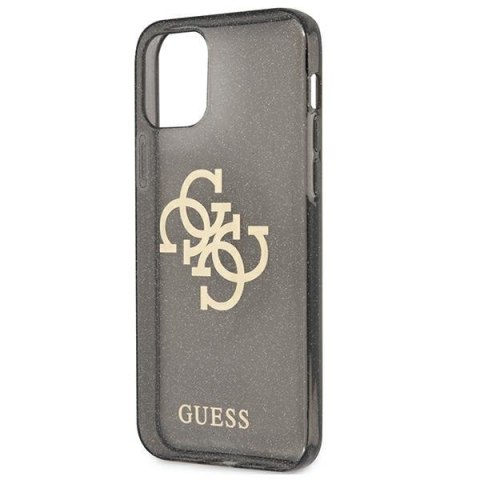 Etui na telefon iPhone 12 Pro Max Guess Glitter Hardcase 4G Big Logo