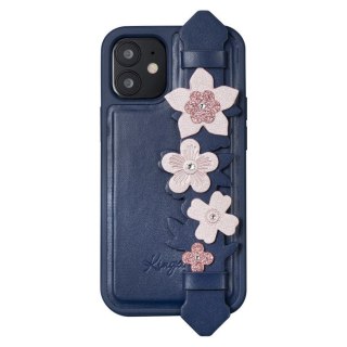 Etui iPhone 12 Pro Max Kingxbar Sweet Swarovski niebieski