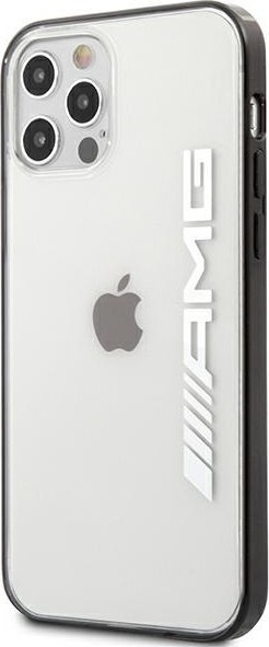 Etui iPhone 12 Pro Max Mercedes AMG transparent hardcase Metallic Painted