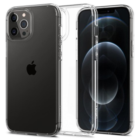 Etui na telefon iPhone 12 Pro Max Spigen Ultra Hybrid przezroczyste