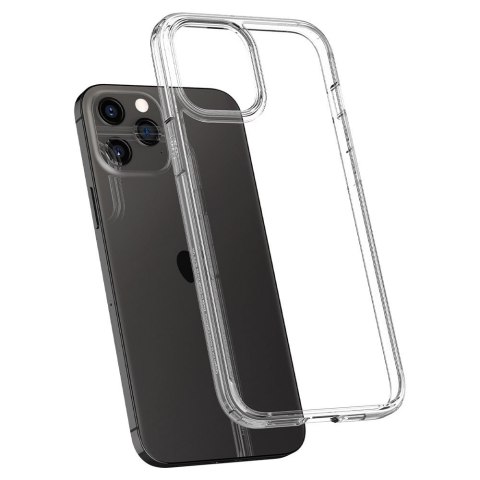 Etui na telefon iPhone 12 Pro Max Spigen Ultra Hybrid przezroczyste