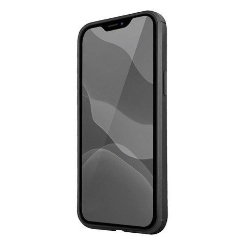 Etui na telefon iPhone 12 Pro Max UNIQ Hexa czarny - styl i ochrona