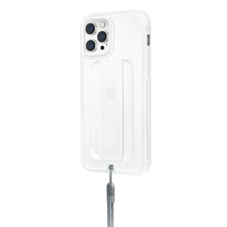 Etui iPhone 12 Pro Max UNIQ Heldro biały Antimicrobial