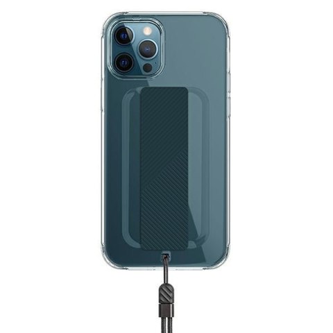 Etui iPhone 12 Pro Max UNIQ Heldro przezroczysty Antimicrobial