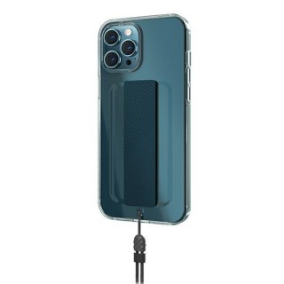 Etui iPhone 12 Pro Max UNIQ Heldro przezroczysty Antimicrobial