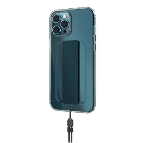 Etui iPhone 12 Pro Max UNIQ Heldro przezroczysty Antimicrobial