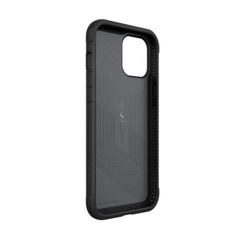 Etui na telefon iPhone 12 Pro Max X-Doria Raptic Lux czarny karbon