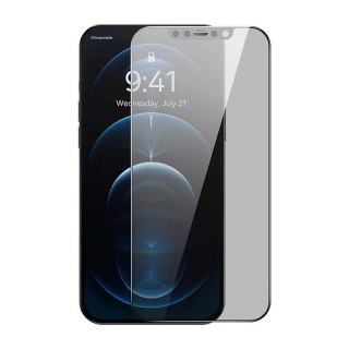 Szkło hartowane iPhone 12 Pro Max Baseus Privacy Glass SGQP051202 0.3mm