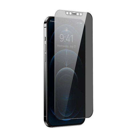 Szkło hartowane iPhone 12 Pro Max Baseus Privacy Glass SGQP051202 0.3mm