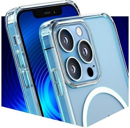 Etui iPhone 12 / 12 Pro 3MK MagCase przezroczyste