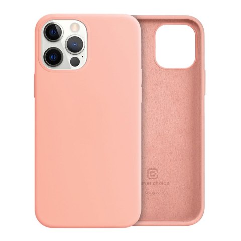 Etui na telefon iPhone 12/12 Pro Crong różowy - stylowe i funkcjonalne