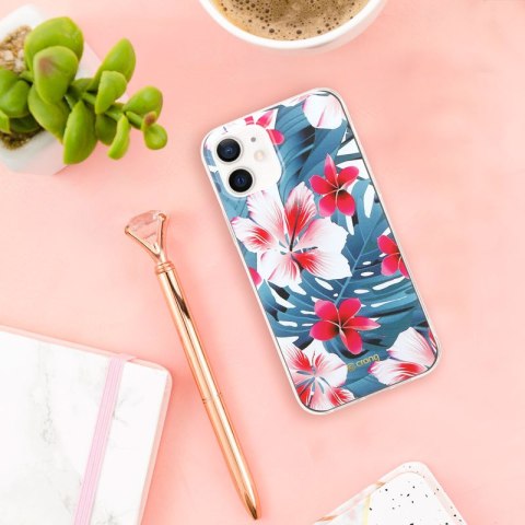 Etui na telefon iPhone 12/12 Pro Crong Flower Case wzór 03