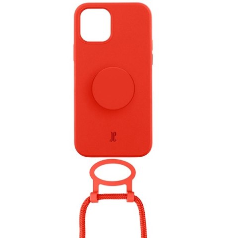 Etui Just Elegance PopGrip Apple iPhone 12/12 Pro czerwony/red 30034