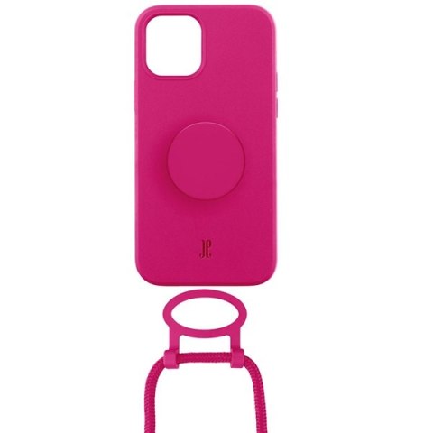 Etui iPhone 13 Pro Just Elegance PopGrip purpurowe