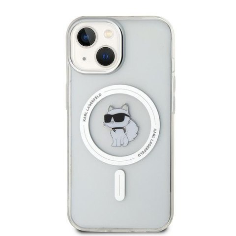 Etui na telefon iPhone 12/12 Pro Karl Lagerfeld Choupette MagSafe