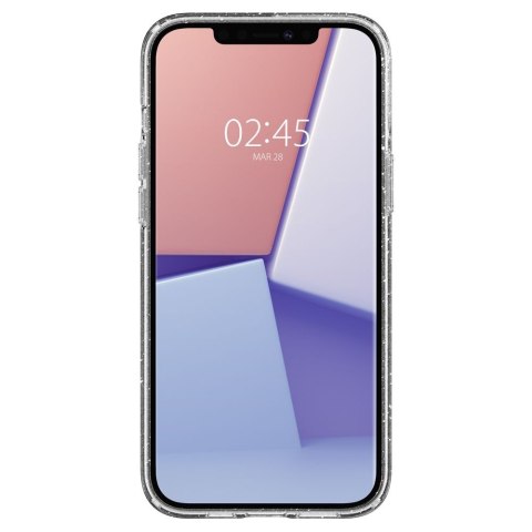 Etui iPhone 12 / 12 Pro Spigen Liquid Crystal brokatowe przezroczyste