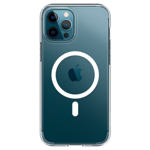 Etui na telefon iPhone 12/12 Pro Spigen Ultra Hybrid Mag białe