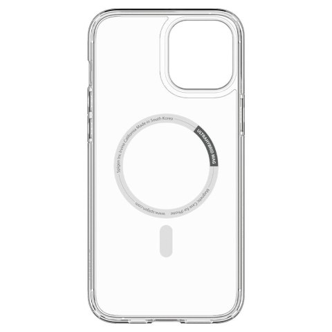 Etui na telefon iPhone 12/12 Pro Spigen Ultra Hybrid Mag białe