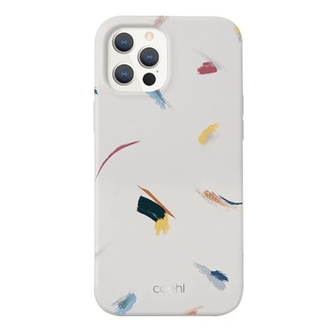 Etui na telefon iPhone 12/12 Pro UNIQ Coehl Reverie beżowy