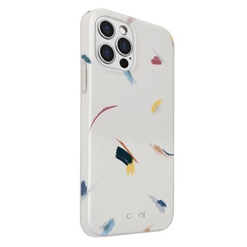 Etui na telefon iPhone 12/12 Pro UNIQ Coehl Reverie beżowy