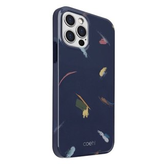 Etui iPhone 12 / 12 Pro UNIQ Coehl Reverie niebieski / prussian blue