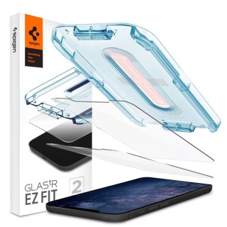 Szkło hartowane Spigen GLAS.tR ez Fit Apple iPhone 12/12 Pro [2 PACK]