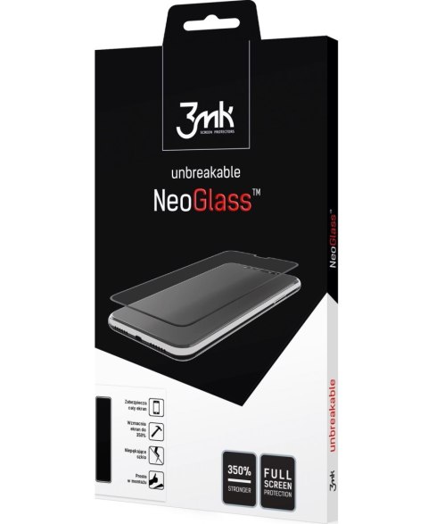 Szkło ochronne 3MK NeoGlass Apple iPhone 12/12 Pro Full Cover czarne