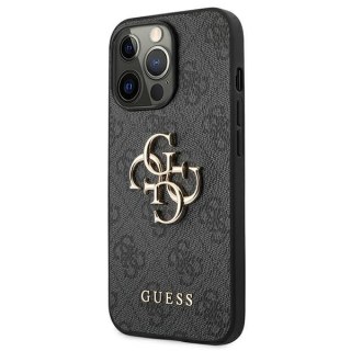 Etui Guess GUHCP13X4GMGGR Apple iPhone 13 Pro Max szary/grey hardcase 4G Big Metal Logo