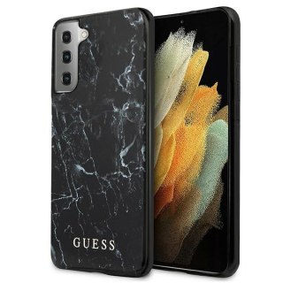 Etui Guess GUHCS21MPCUMABK Samsung Galaxy S21+ Plus czarny/black hardcase Marble