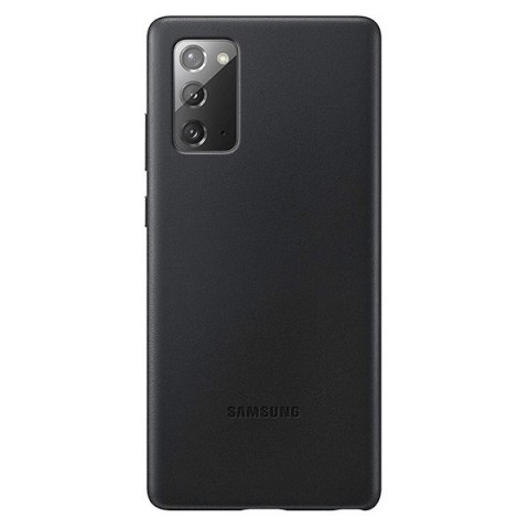 Etui na telefon Samsung Galaxy Note 20 EF-VN980LB skórzane czarne