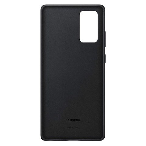 Etui na telefon Samsung Galaxy Note 20 EF-VN980LB skórzane czarne