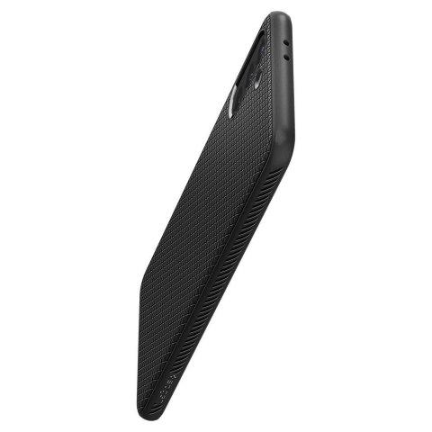 Etui na telefon Samsung Galaxy S21 Spigen Liquid Air Matte Czarne