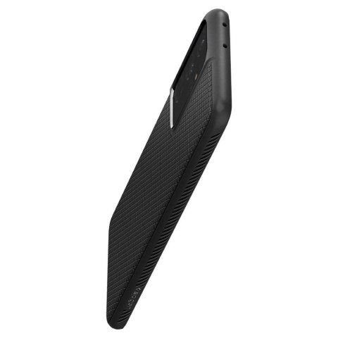 Etui na telefon Samsung Galaxy S21 Ultra Spigen Liquid Air Matte Czarne