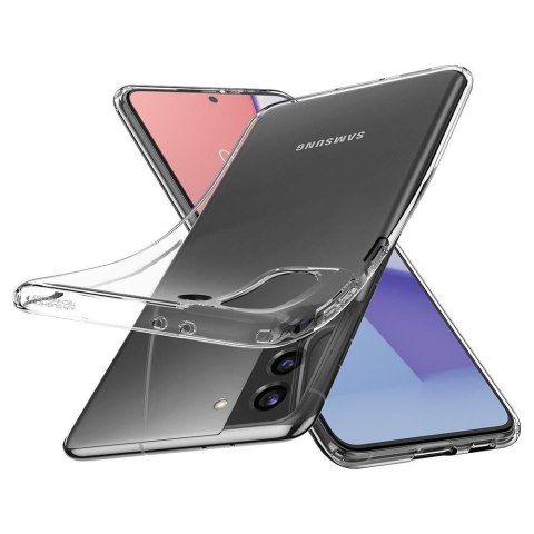 Etui na telefon Samsung Galaxy S21 Spigen Liquid Crystal przezroczyste