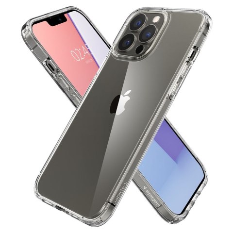 Etui na telefon iPhone 13 Pro Max Spigen Ultra Hybrid przezroczyste