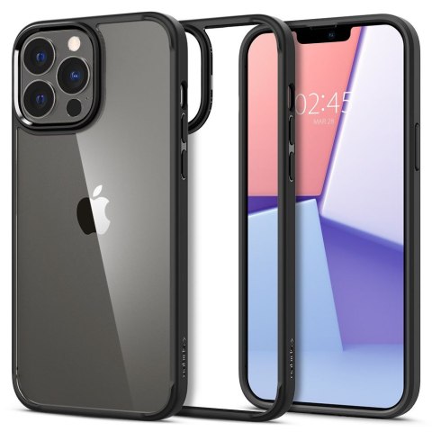 Etui na telefon iPhone 13 Pro Max Spigen Ultra Hybrid matowe czarne