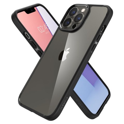 Etui na telefon iPhone 13 Pro Max Spigen Ultra Hybrid matowe czarne