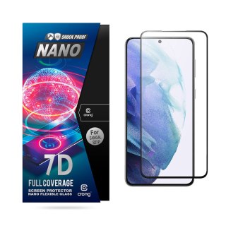 Szkło hybrydowe Crong 7D Nano Flexible Glass Samsung Galaxy S21+ Plus