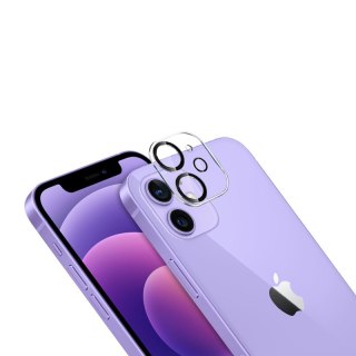 Szkło na aparat iPhone 12 Crong Lens Shield - Ochrona obiektywu