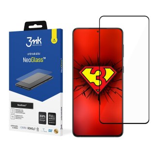 Szkło ochronne 3MK NeoGlass Samsung Galaxy S21+ Plus czarne