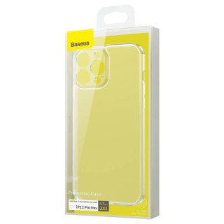 Etui Baseus Frosted Glass Apple iPhone 13 Pro Max (przezroczyste)