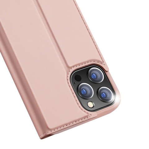 Etui na telefon iPhone 13 Pro Max Dux Ducis Skin Pro różowy