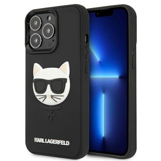 Etui na telefon iPhone 13 Pro Max Karl Lagerfeld Choupette 3D Rubber