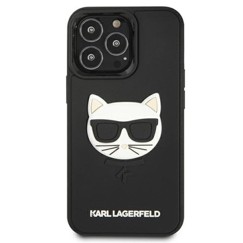 Etui na telefon iPhone 13 Pro Max Karl Lagerfeld Choupette 3D Rubber