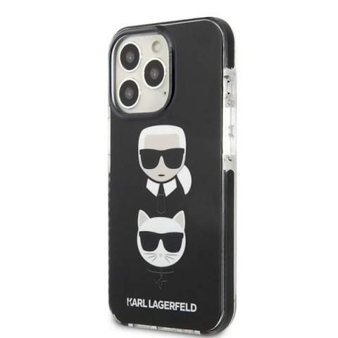 Etui na telefon iPhone 13 Pro Max Karl Lagerfeld Choupette czarne