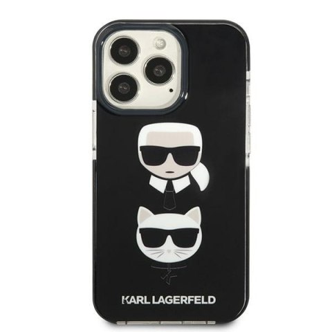 Etui na telefon iPhone 13 Pro Max Karl Lagerfeld Choupette czarne