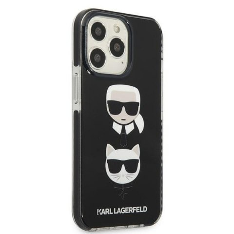 Etui na telefon iPhone 13 Pro Max Karl Lagerfeld Choupette czarne